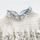 Lace Collar Floral Western Baby Doll Long-sleeved Shirt
