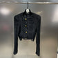 Ladies Fashion Stitching Three-dimensional Jacket Trend