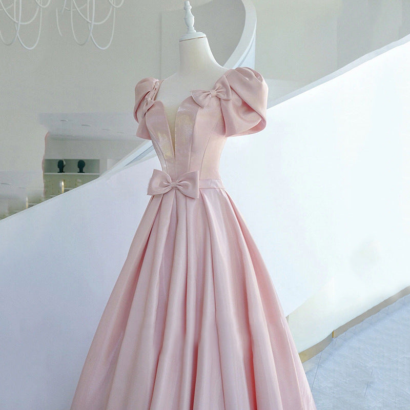 Fashionable Stylish Princess On The Run Engagement Dress