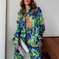 Fashion Printed Loose Long Sleeves Shirt Straight-leg Pants Spring And Autumn Women's Clothing