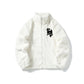 Autumn And Winter New Stars Heart Embroidered Plush Thickened Cotton Padded Coat