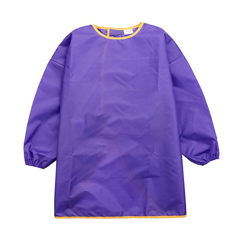 Solid Color Printing Children's Painting Pullover