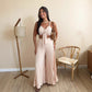 Camisole Pleated Loose Wide Leg Pants Two-piece Set