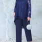 Women's Evening Dress Lace Embroidery Two-piece Set