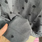 Elegant High-end Heart Shape Printed Button Shirt For Women