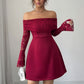 Lace Long Sleeve Maxi Dress Women's Clothing