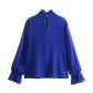 Temperamental Minority Design Sense Bow Top Female