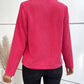 Solid Color Large Lapel Short Long Sleeve Women's Coat