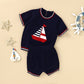 Children's Cotton Short-sleeved Suit