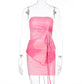 Breathable Cool Stylish And Sexy Skirt Set For Women