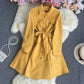 Women's Fashion Temperament Long-sleeved Shirt Dress
