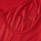 Fashion Solid Color Long-sleeved Slim Fit Hip Dress