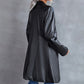 Women's Leather Slim Long-sleeved Windbreaker Blazer Top