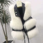 Women's Leather Vest Jacket Winter New Korean Version