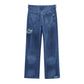 Women's Fashion Leisure Ripped Jeans