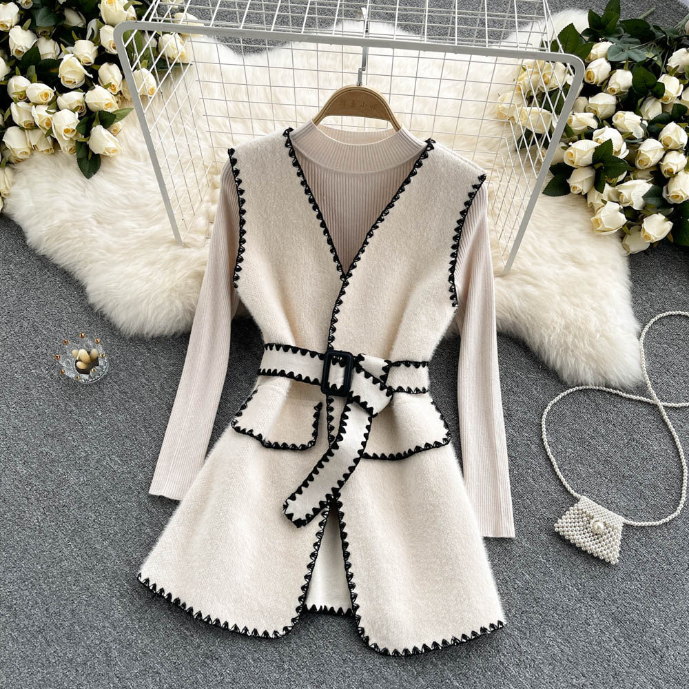 Gilet en laine pour femme