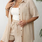 New Amazon Foreign Trade Summer Plus Size Two-piece Suit