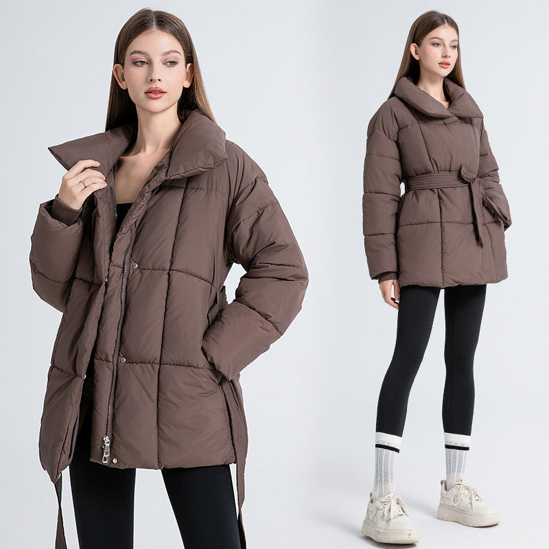 Nouvelle doudoune mi-longue tendance pour femme