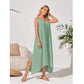 Robe ample décontractée sans manches pour femme