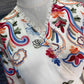 Robe aristocratique rétro brodée de Dubaï