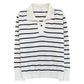 Women's Temperament Simple Lapel Slim Fit Long Sleeve Knit Sweater
