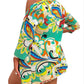 Summer Fashion Printed Waist-controlled All-match Top Three-piece Suit