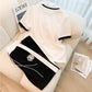 Womens Summer Lightweight  Street-Style Chic Wide-Leg Pants
