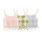Hollow-out Design Sense Niche Crocheted Camisole Top