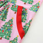 Christmas Tree Printed Children's Princess Dress