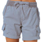 Women's Casual High Waist Cargo Shorts