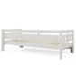 Daybed Cabin Bed Wooden 3FT Single Sofa Guest Bed Sofa Bed, Pull Out Trundle Wooden Bed Heart-Shaped For Children Adults Bed For Living Room And Bedroom -90 X190 Cm -White
