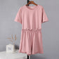Hirsionsan Summer Cotton Sets Women Casual Two Pieces Short