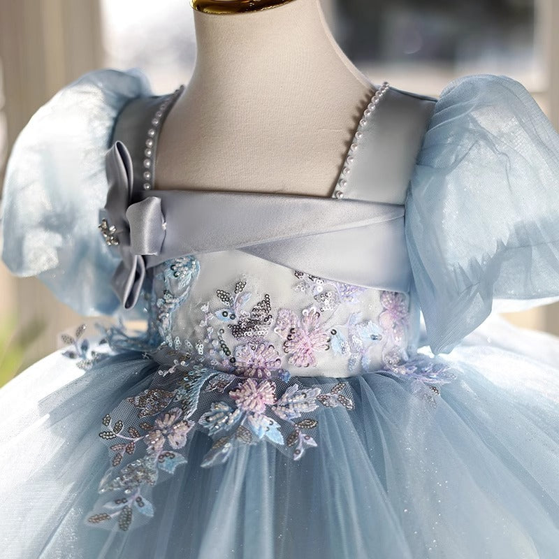 Children's Dress Princess Birthday Full-year