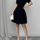 French-style Spring Women's Dress With A Square Neckline Design