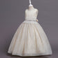 Robe de princesse pour filles, costumes de piano à fleurs pour hôtesse