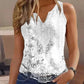 Spring And Summer New European And American Ladies V-neck Vest T-shirt Sling