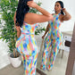 Printed Casual Striped Women's Jumpsuit