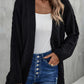 Autumn And Winter New Women's Cardigan Irregular Sweater Hollow Out Sweater Coat