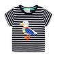 Boys Cotton Undershirt Cartoon Short Sleeve T-Shirt