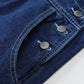 Denim Overalls Women Spring And Autumn Korean Style Loose Design Straight-leg Jumpsuit
