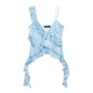 Ruffled Irregular Wind Sleeveless Top