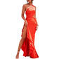 Women's Fashion One-shoulder Dress