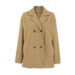 Autumn And Winter Elegant Woolen Overcoat Mid-length Loose Thick Brown Double-breasted Woolen Coat