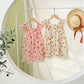 Summer Cute Heart Printing Mesh Girl Dress