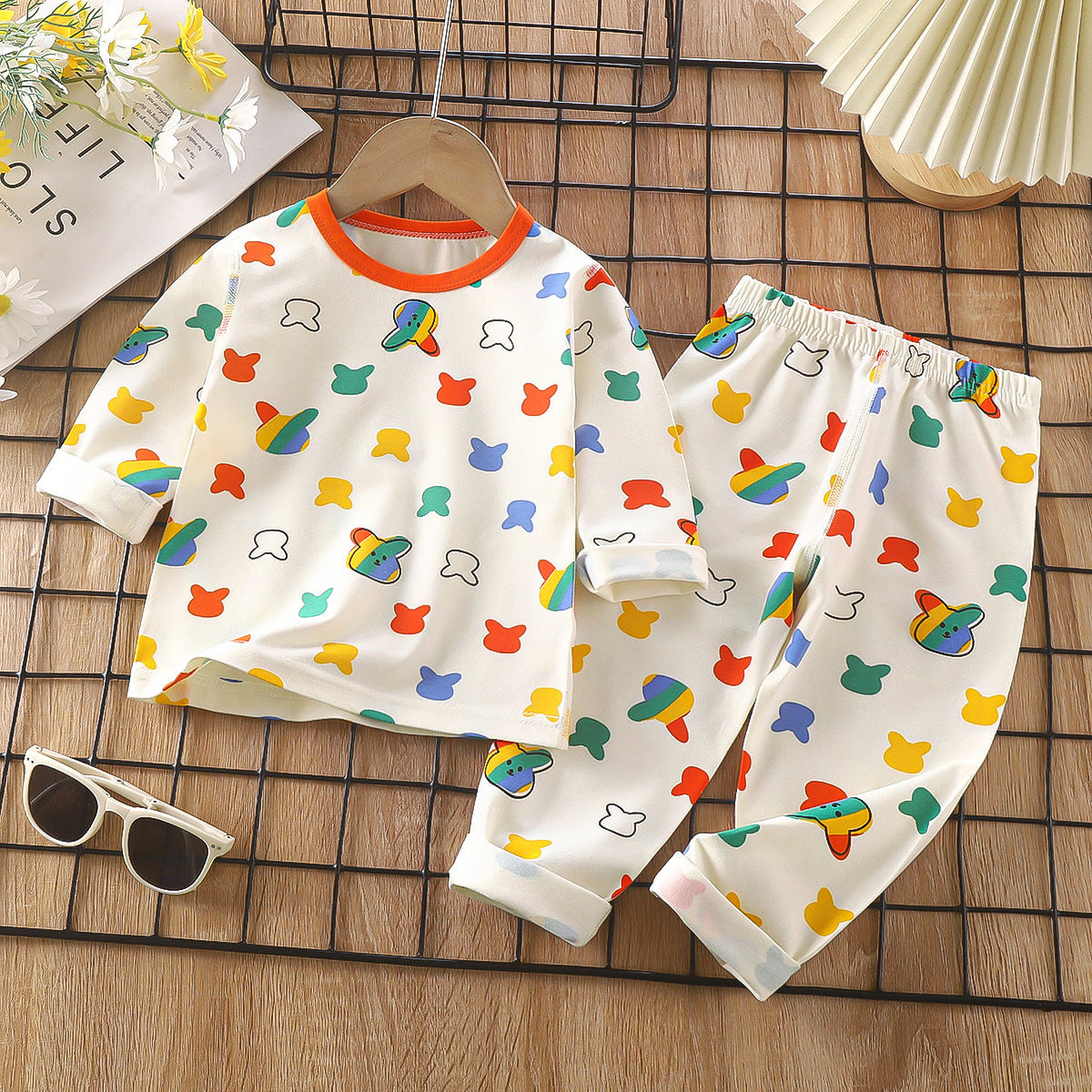 Spring Lycra Cotton Baby Underwear Boys' Home Wear
