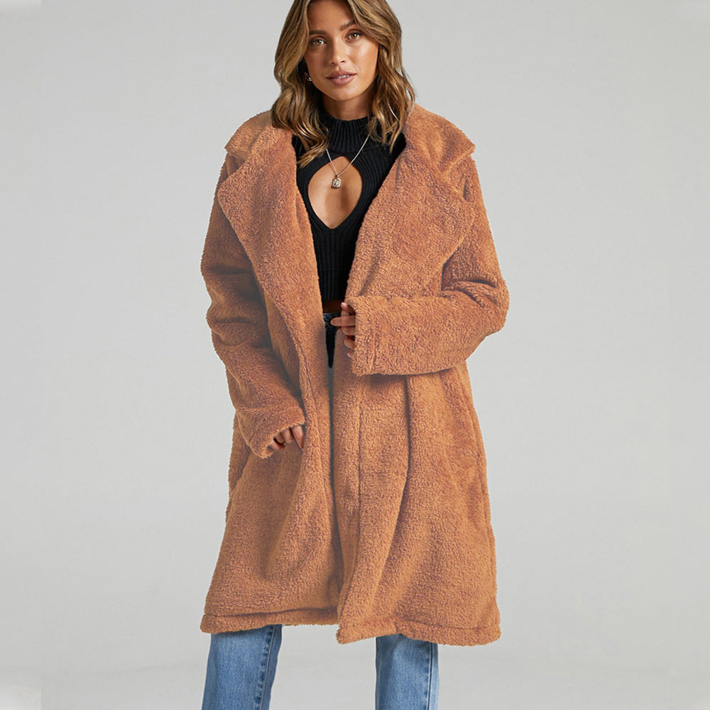 Veste en fausse fourrure super confortable et chaude