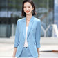 Women's Suit Suit Casual Jacket With Three-quarter Sleeves
