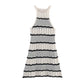 Summer New Texture Knitted Halter Dress