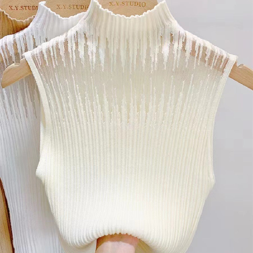 New Slim Slim Sleeveless Sweater