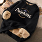 Fashion Thickened Printed Sweater For Women
